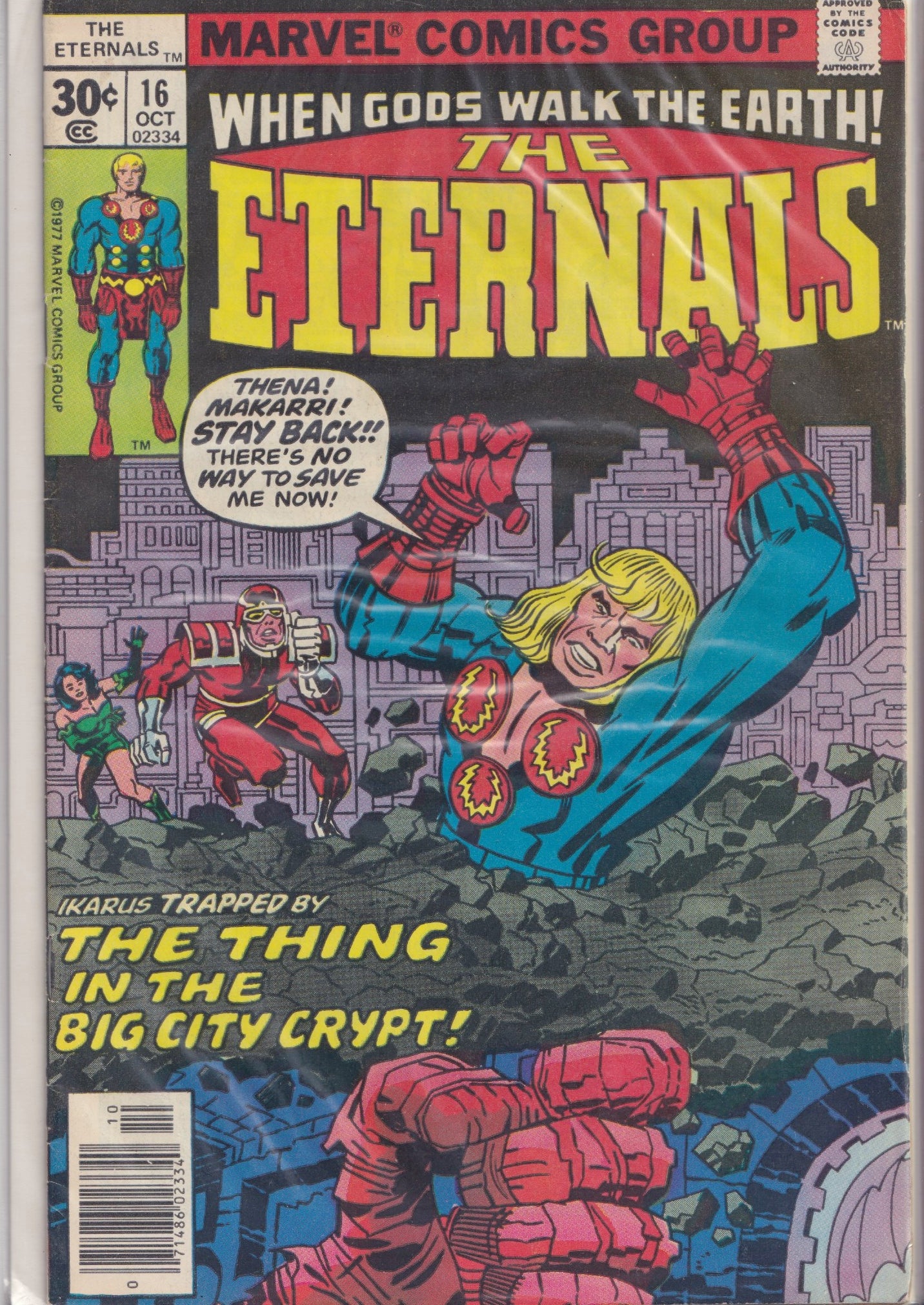 Eternals #1-18+Annual #1 (1976) full serie complete  The Original Kirby serie Very Fine