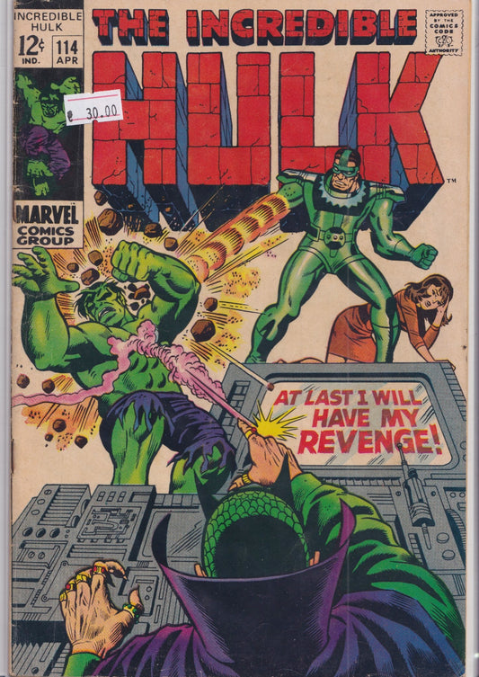 Hulk #114 (1969) vs Sandman Fine - French Comics Lovers