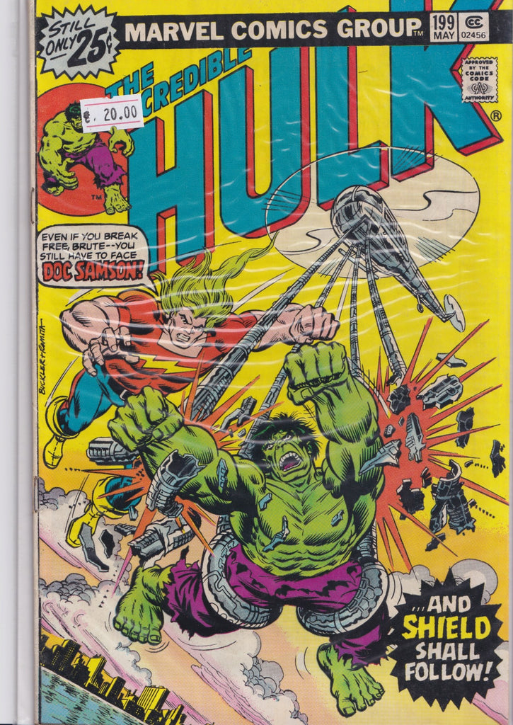 Hulk #199 (1976) Fine + - French Comics Lovers