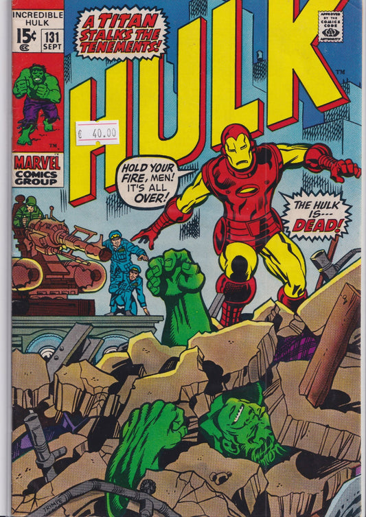 Hulk #131 (1970) VF - French Comics Lovers