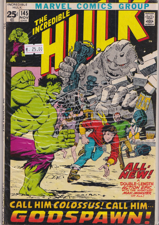 Hulk #145 (1971) F- - French Comics Lovers