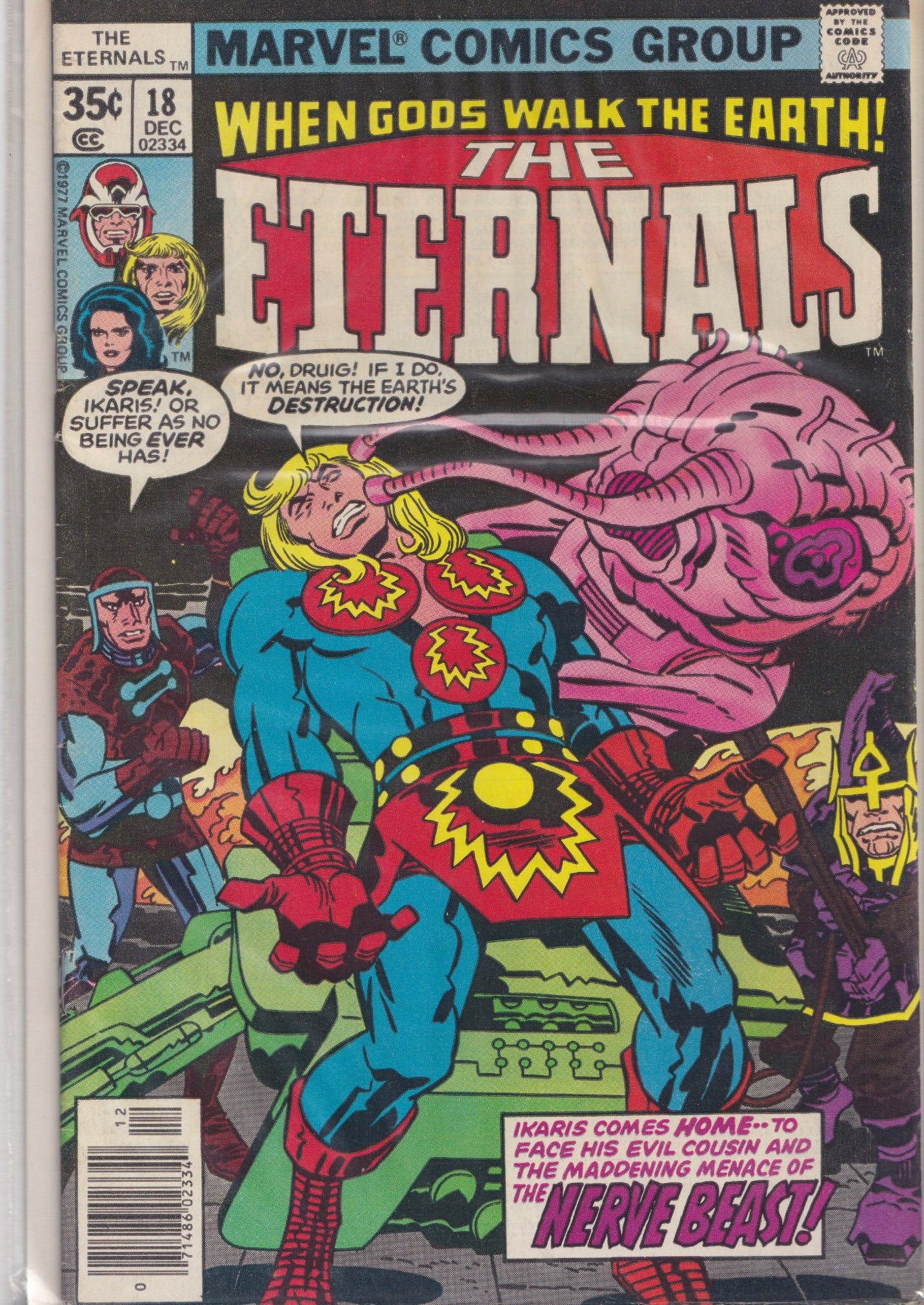 Eternals #1-18+Annual #1 (1976) full serie complete  The Original Kirby serie Very Fine