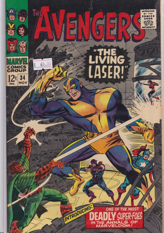 Avengers #34 (1966) VF - French Comics Lovers