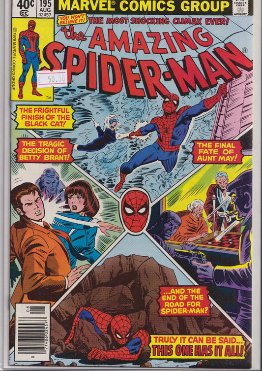 Amazing Spider-Man #195 Black Cat - French Comics Lovers