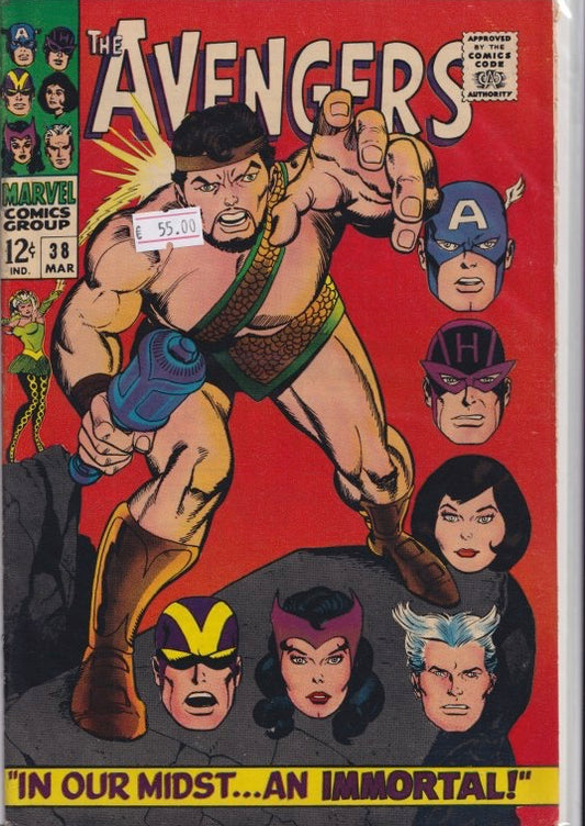 Avengers #38 (1967) Vf - French Comics Lovers