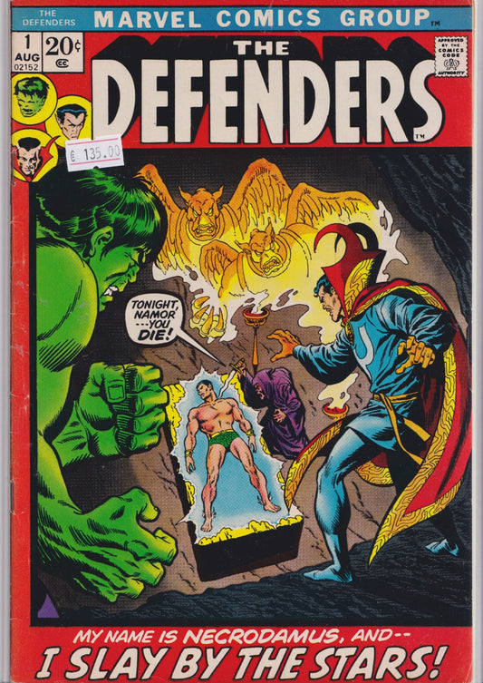 The Defenders #1 (1972) F+ - French Comics Lovers