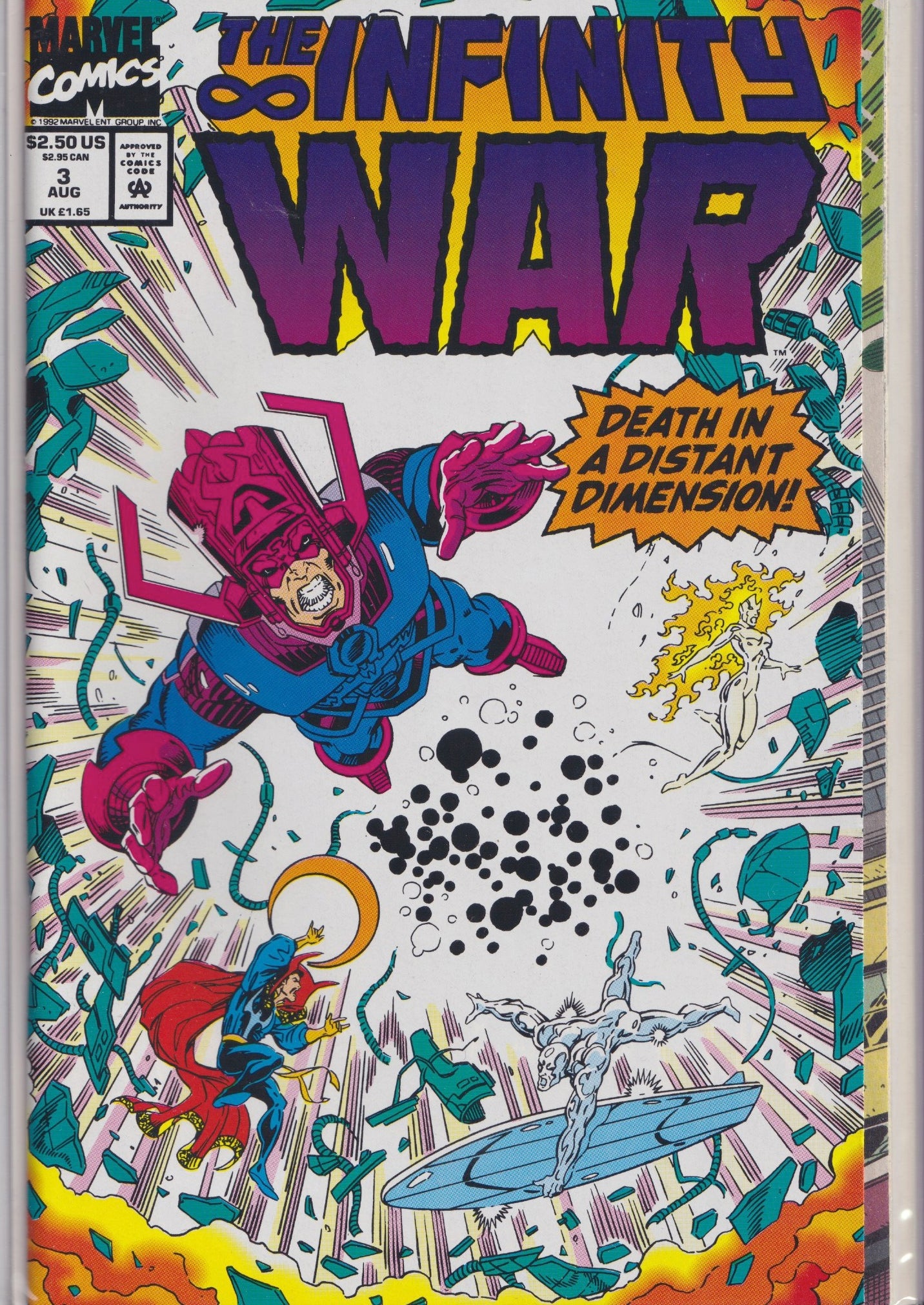 Infinity War #1-6 (1992) Full set  Thanos VF