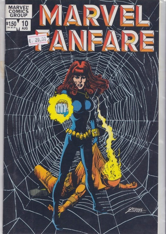 Marvel Fanfare #10 Black Widow VF - French Comics Lovers
