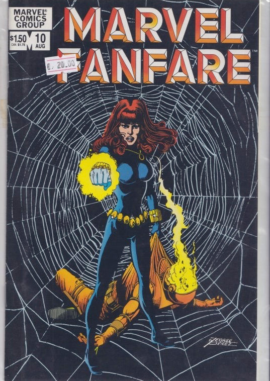 Marvel Fanfare #10 Black Widow VF - French Comics Lovers