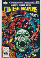 Marvel Super Hero Contest of Champions (1982) full set #1-3 Romita jr Very Fine