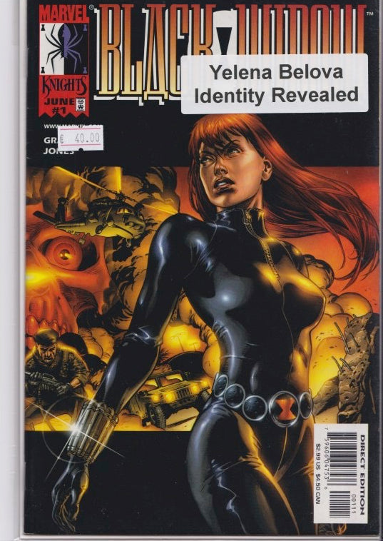 Black Widow #1 1° serie New Black Widow VF - French Comics Lovers