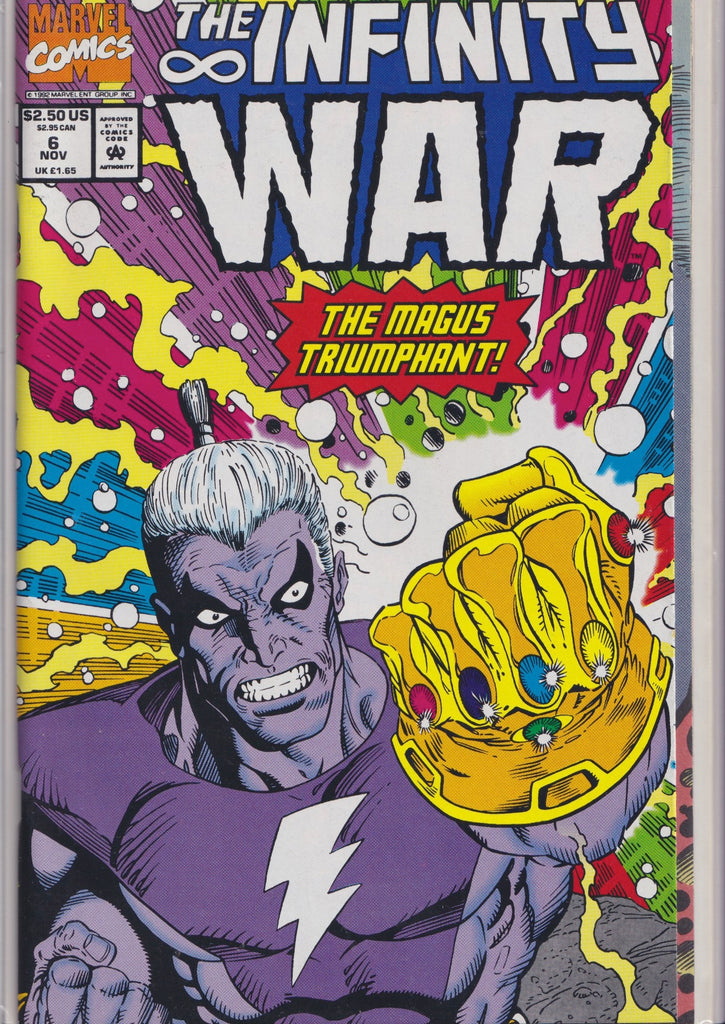 Infinity War #1-6 (1992) Full set  Thanos VF