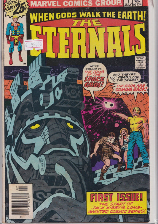 Eternals #1 ( 1977) 1° Eternals VF - French Comics Lovers
