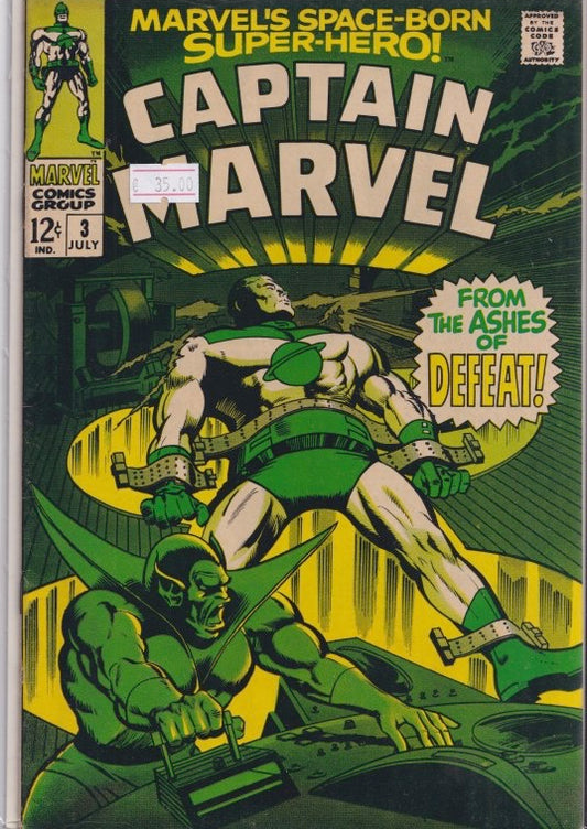 Captain Marvel #3 (1968) VF - French Comics Lovers