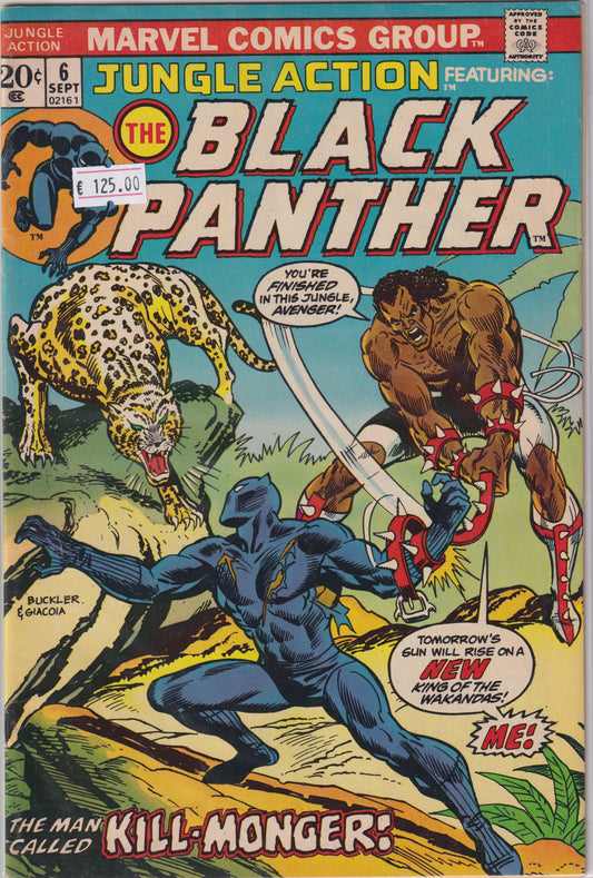 Jungle Action #6 Black Panther - French Comics Lovers