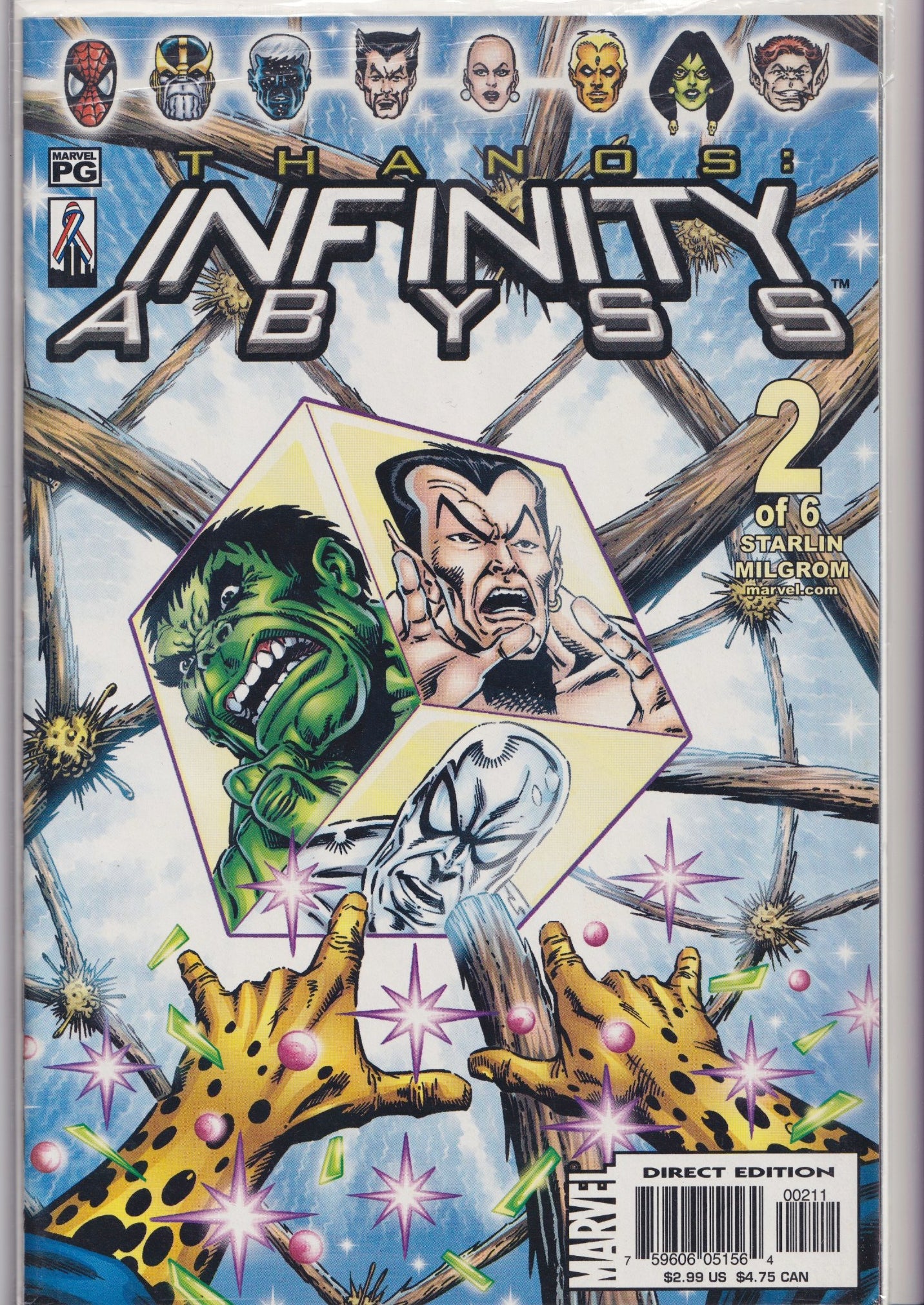 Infinity Abyss #1-6 (2002) Full set  Thanos VF