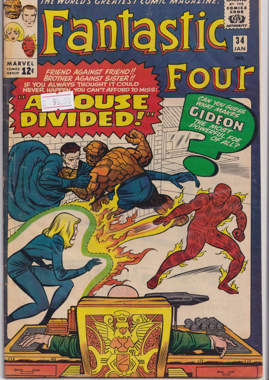 Fantastic Four #34 (1965) - French Comics Lovers