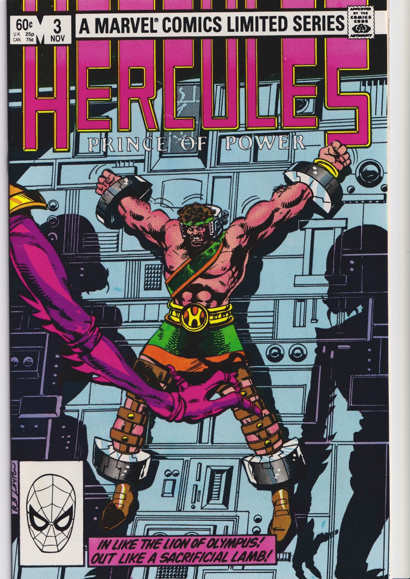 Hercules #1-4 (1982) Full serie Very Fine