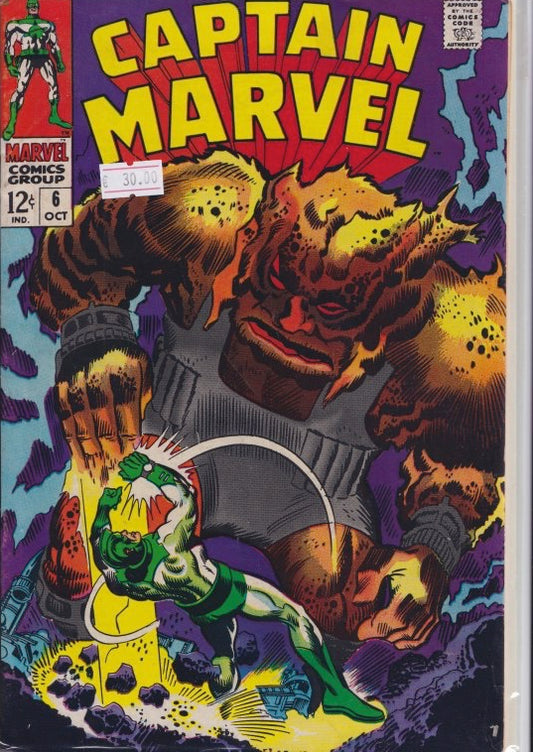 Captain Marvel #6 (1968) Fine - French Comics Lovers