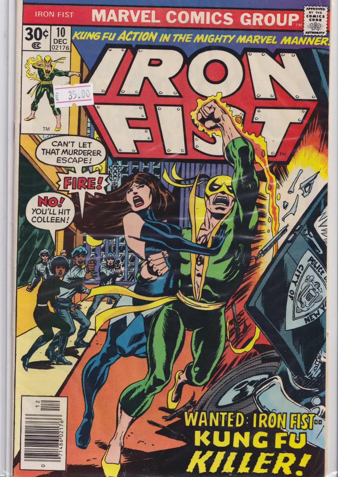 Iron fist #10 (1976) Fine 1° Daughters of Dragon - French Comics Lovers