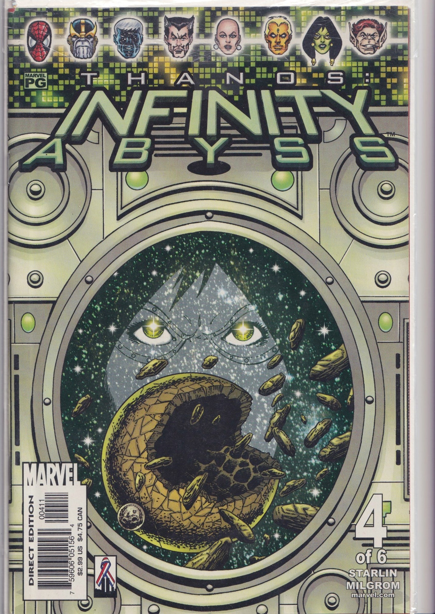 Infinity Abyss #1-6 (2002) Full set  Thanos VF
