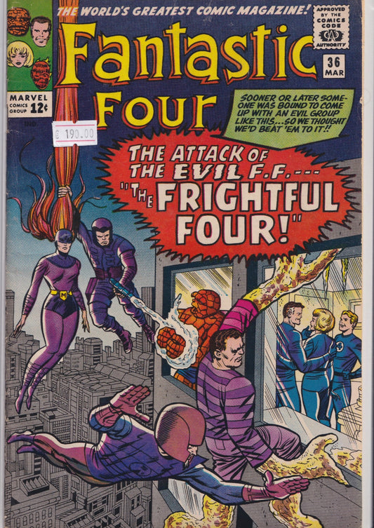 Fantastic Four #36 (1965) - French Comics Lovers