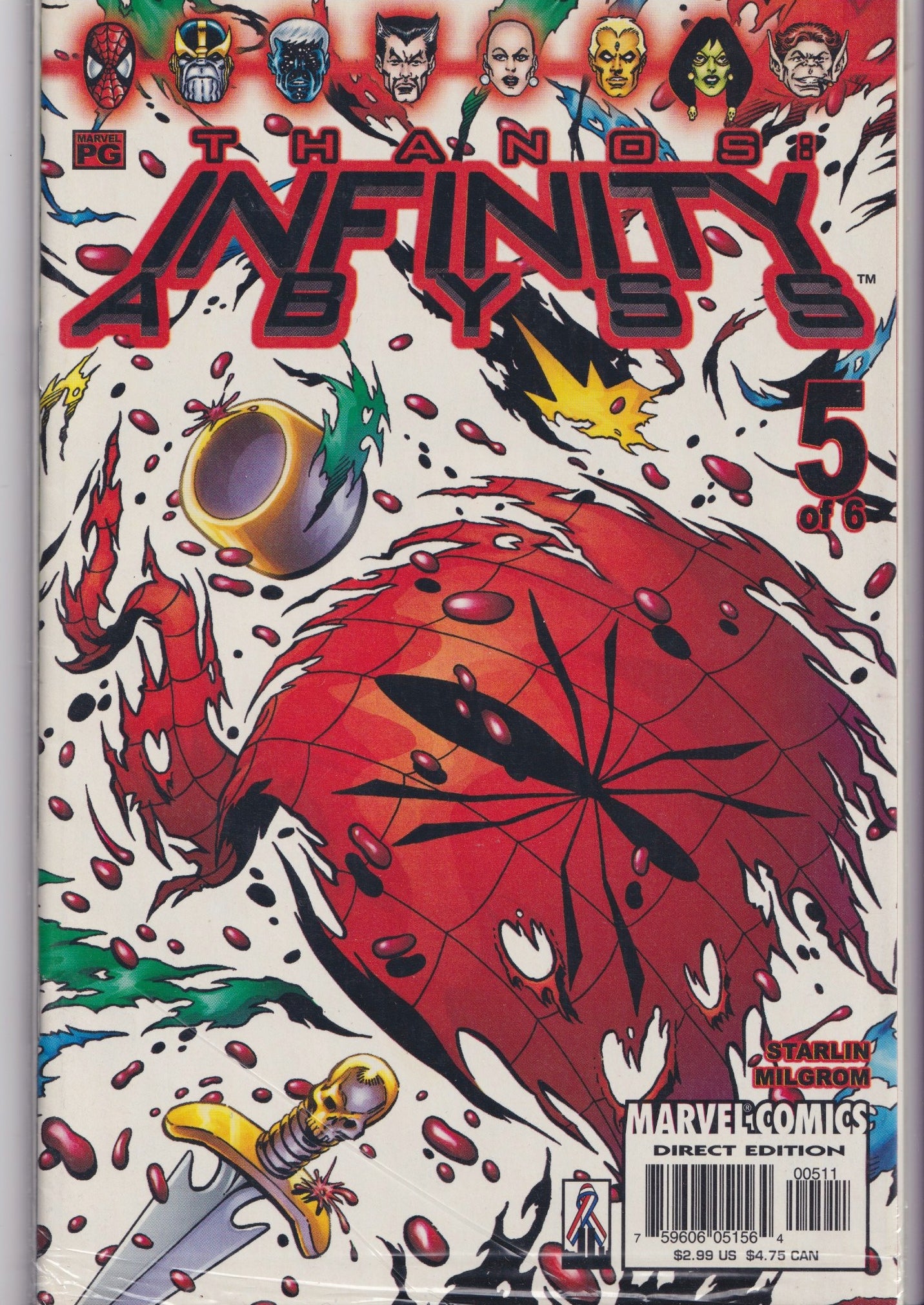 Infinity Abyss #1-6 (2002) Full set  Thanos VF