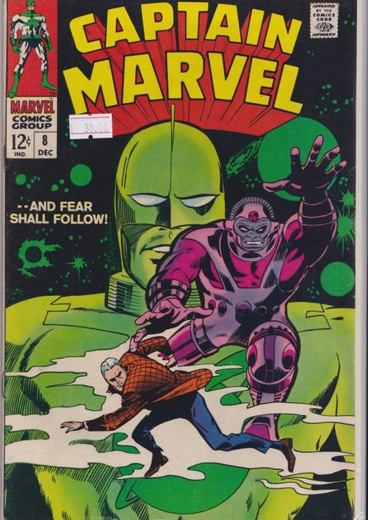 Captain Marvel #8 (1968) Fine - French Comics Lovers