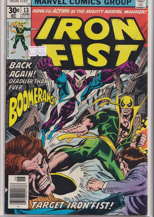 Iron fist #13 (1977) Fine - French Comics Lovers