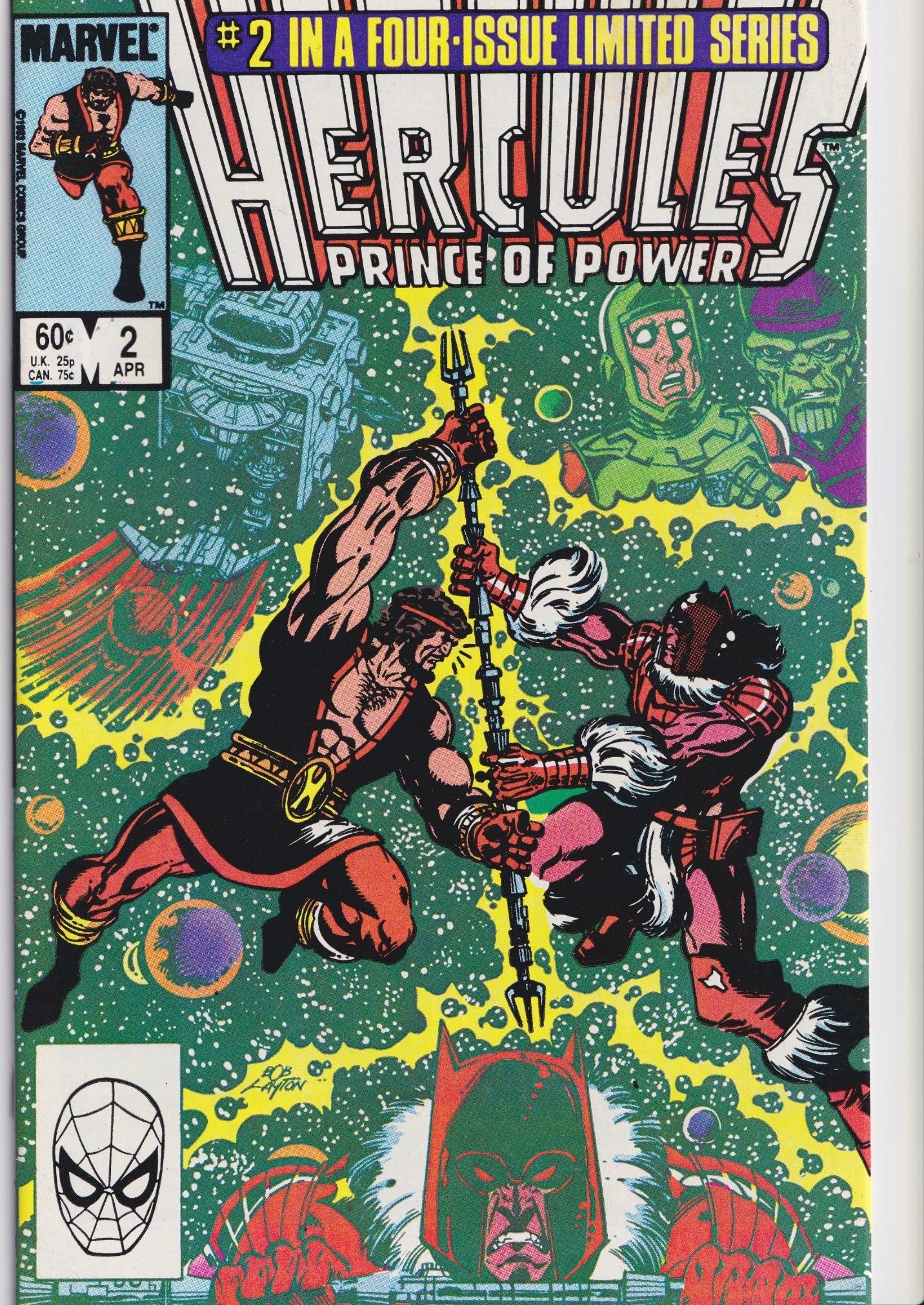 Hercules 2°serie  #1-4 (1984) Full serie Very Fine