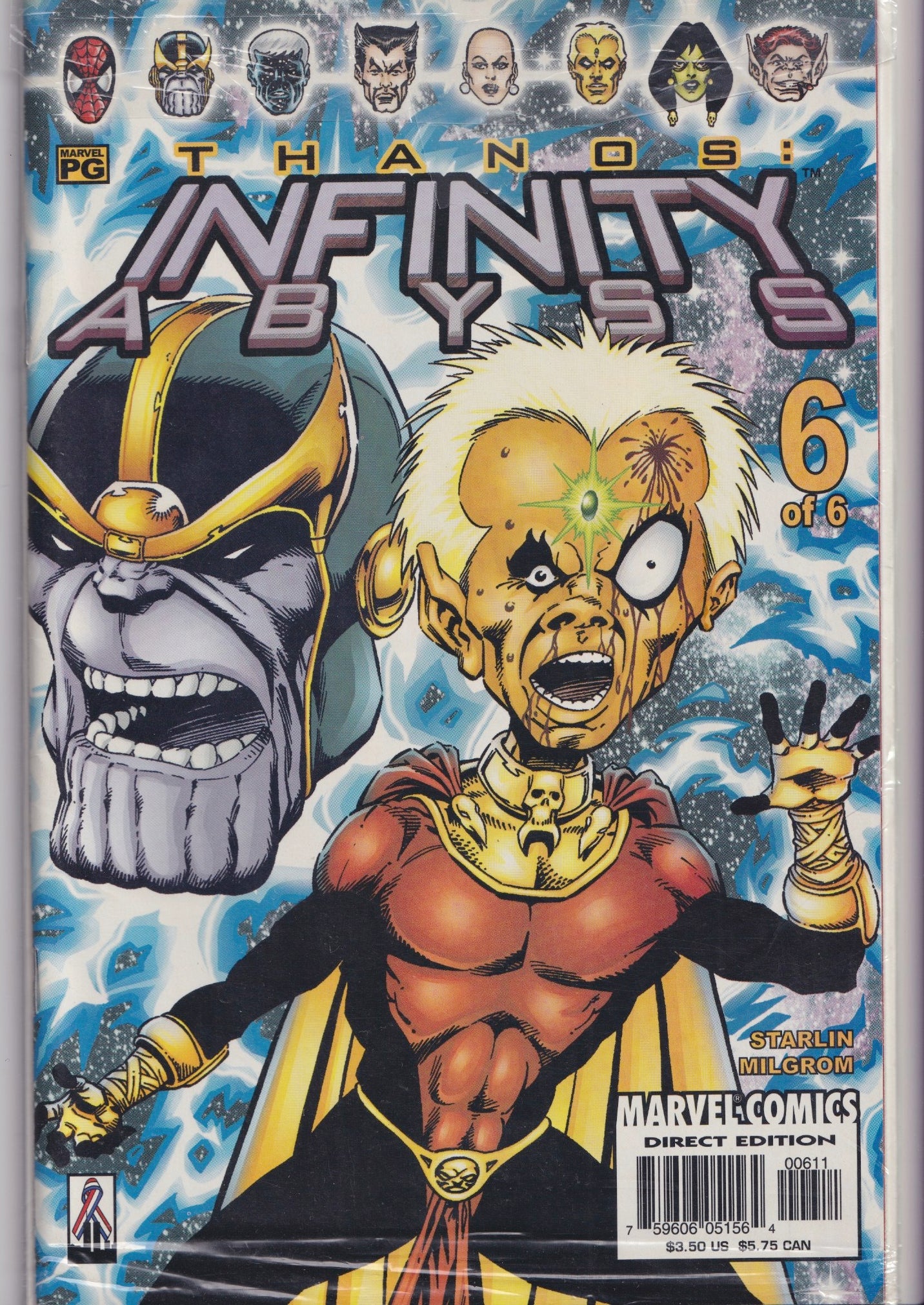 Infinity Abyss #1-6 (2002) Full set  Thanos VF