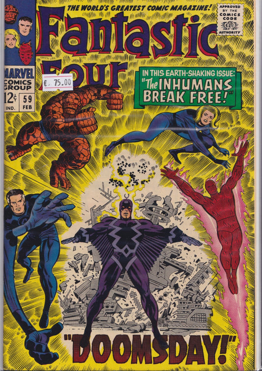 Fantastic Four #59 (1966) - French Comics Lovers
