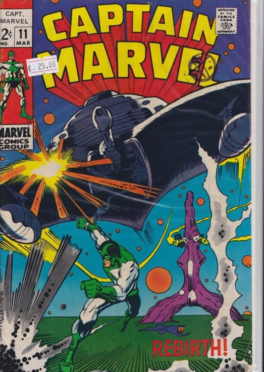 Captain Marvel #11 (1969) Fine - French Comics Lovers