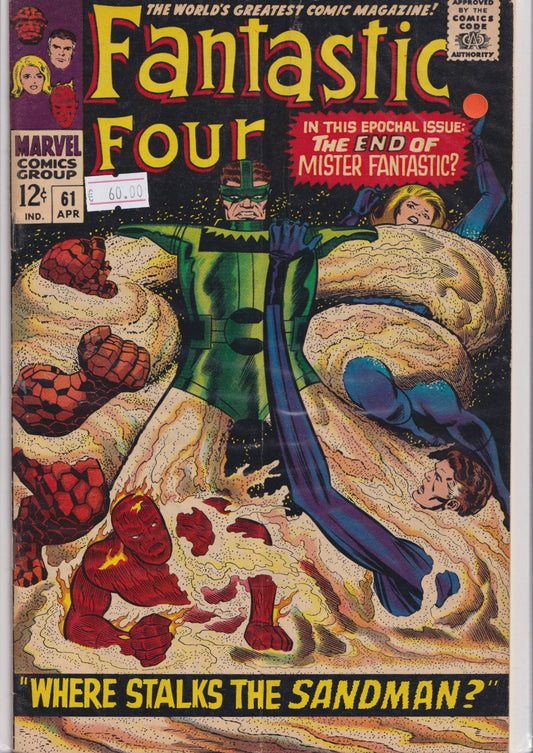 Fantastic Four #61 (1967) - French Comics Lovers