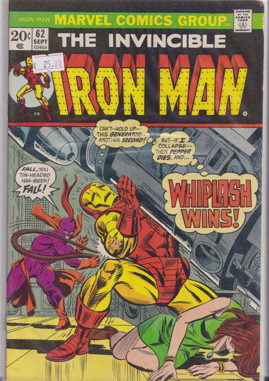 Iron Man #62 (1973) Fine - French Comics Lovers