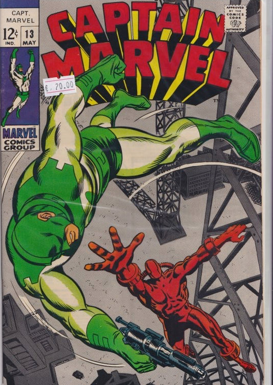 Captain Marvel #13 (1969) Fine - French Comics Lovers