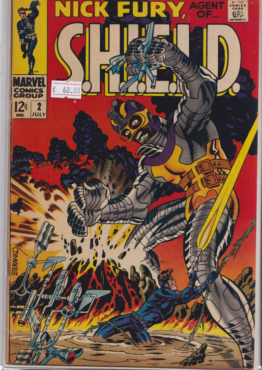 Nick Fury agent of SHIELD #2 - French Comics Lovers
