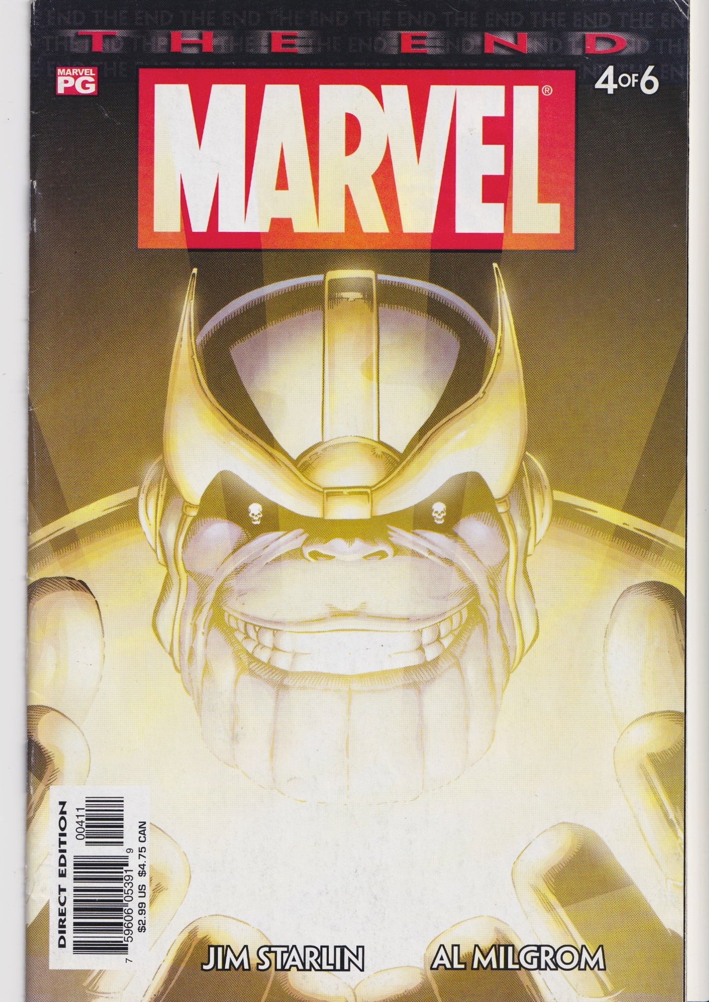 Marvel The End  #1-6 (2003) Full set  Thanos VF