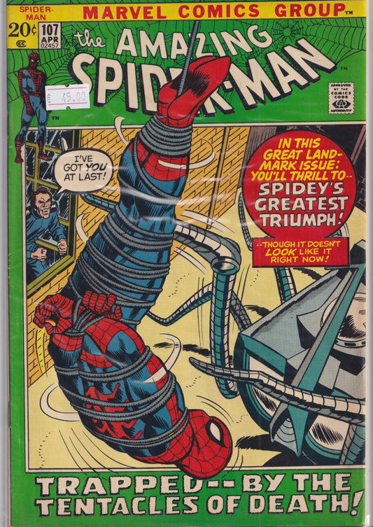 Amazing Spider-Man #107 (1972) Fine