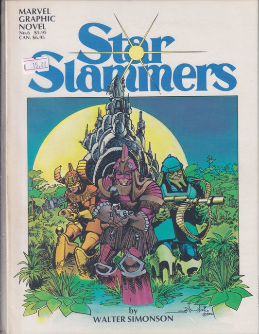 Marvel Graphic Novel Star Slammers Simonson VF - French Comics Lovers
