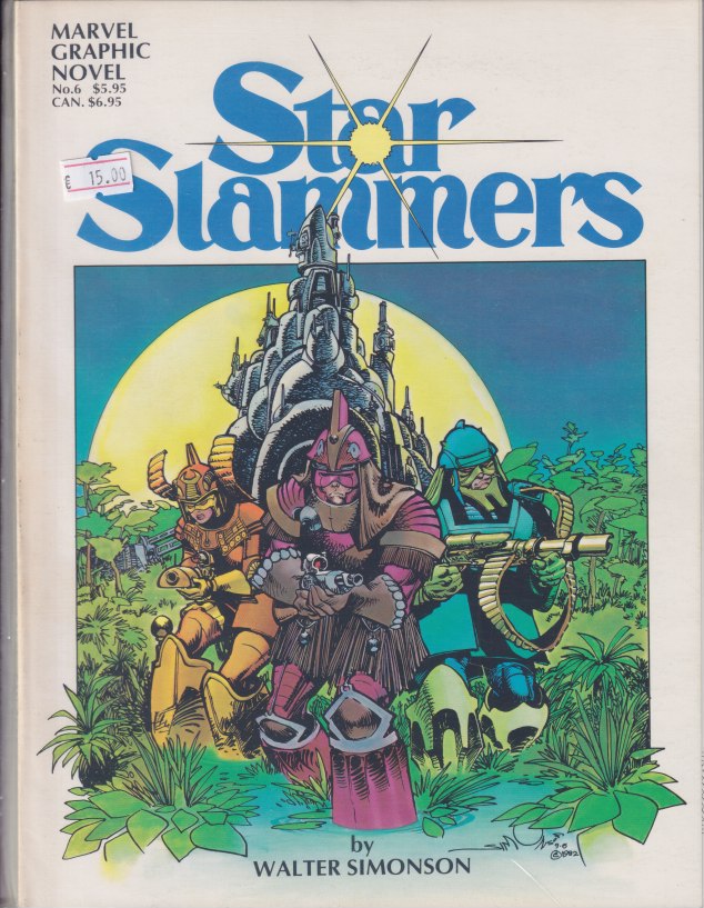 Marvel Graphic Novel Star Slammers Simonson VF - French Comics Lovers