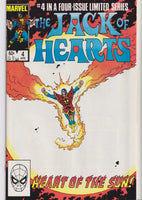Jack of Hearts #1-4 ( 1984) Full serie Very Fine