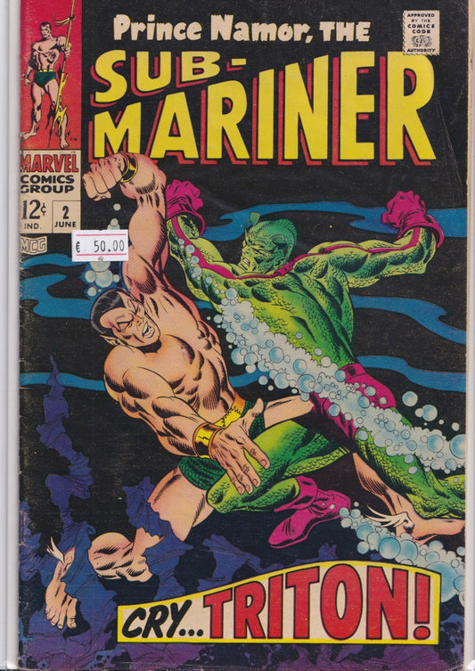 Sub-Mariner #2 (1968) - French Comics Lovers