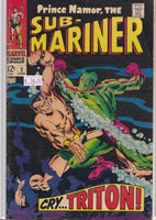 Sub-Mariner #2 (1968) - French Comics Lovers