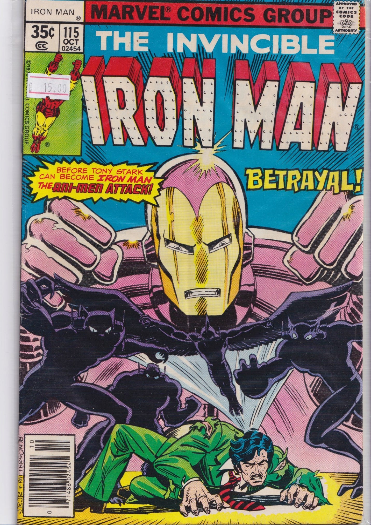 Iron Man #115 (1978) 1° Romita Jr Fine+ - French Comics Lovers