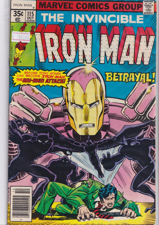 Iron Man #115 (1978) 1° Romita Jr Fine+ - French Comics Lovers