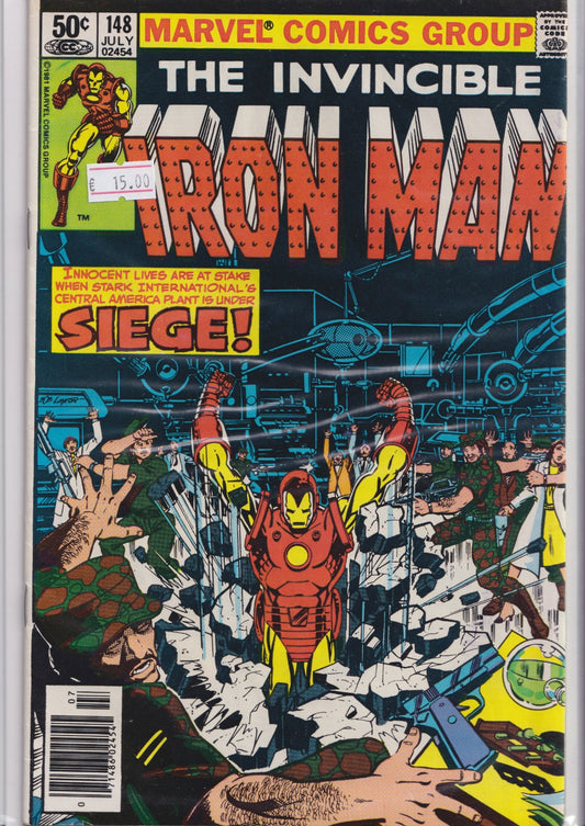 Iron Man #148 (1981) VF - French Comics Lovers