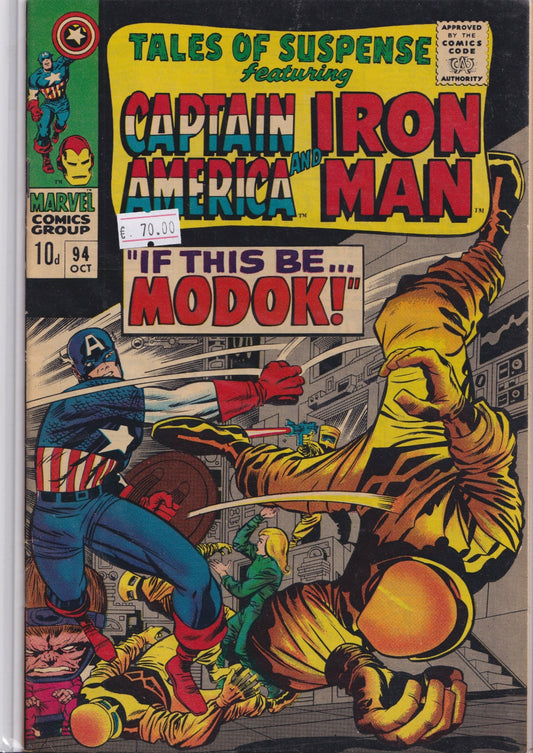 Tales of Suspense #94 1° MODOK - French Comics Lovers