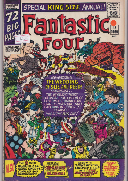 Fantastic Four annual #3 (1965) - French Comics Lovers