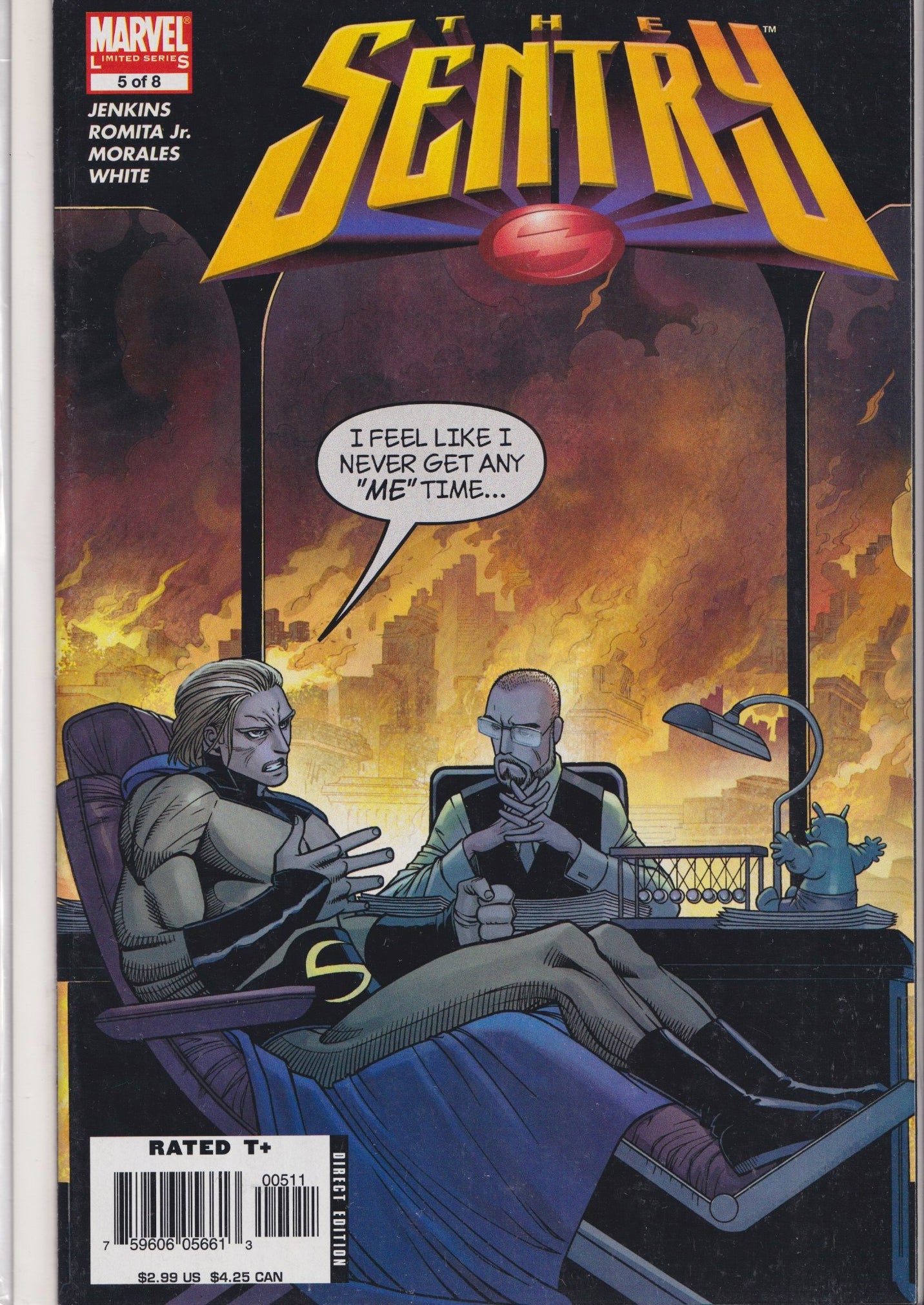 Sentry 2° serie #1-8 (2005) Full set Romita Jr art Very Fine